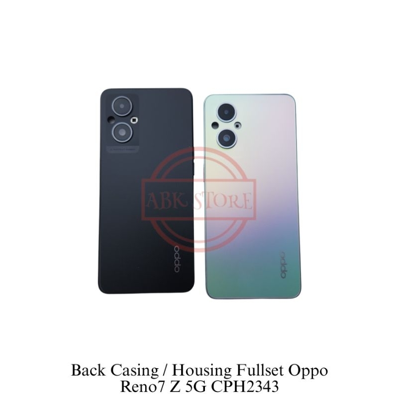 Back Casing Kesing Housing Oppo Reno 7Z 5G CPH2343 Backdoor Fullset + Bezel