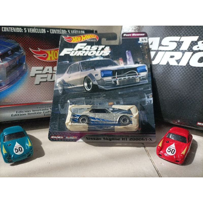 hotwheels Nissan skyline HT 2000GTX fast and furious premium