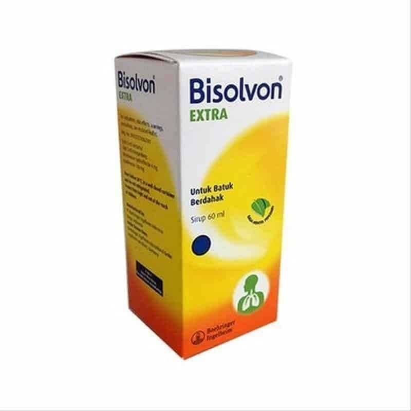 bisolvon extra 60 ml / obat batuk berdahak / obat batuk murah / sirup batuk berdahak