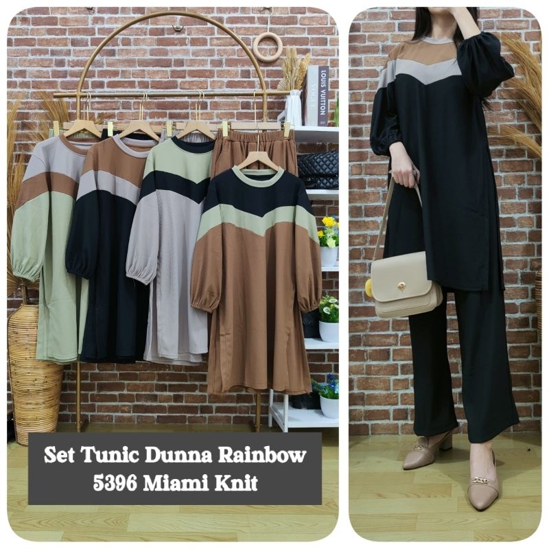 CLARKE | 5396 SET TUNIK DUNNA RAINBOW