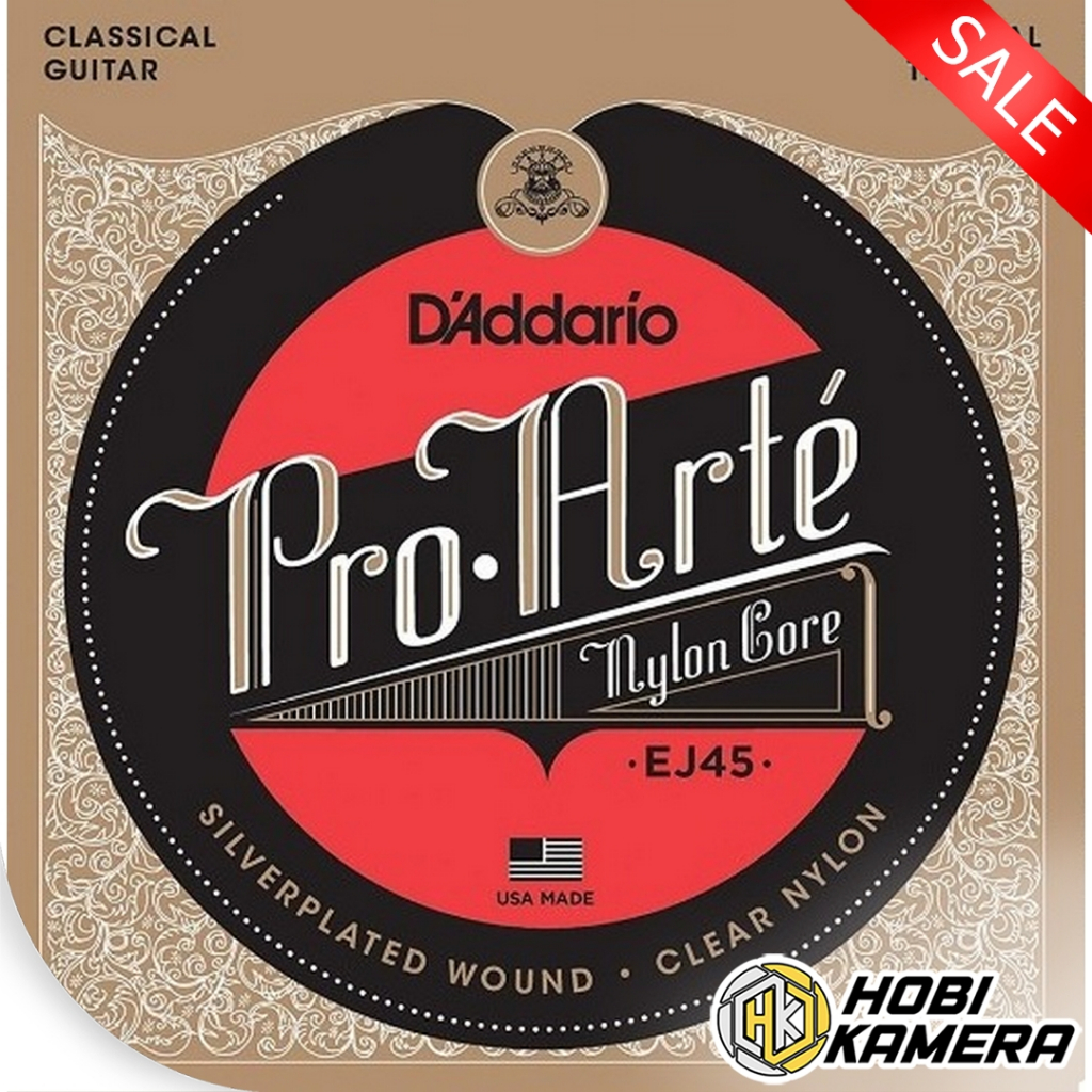 Senar Gitar Klasik Nylon / Classical Guitar - D'Addario Pro Arte EJ45