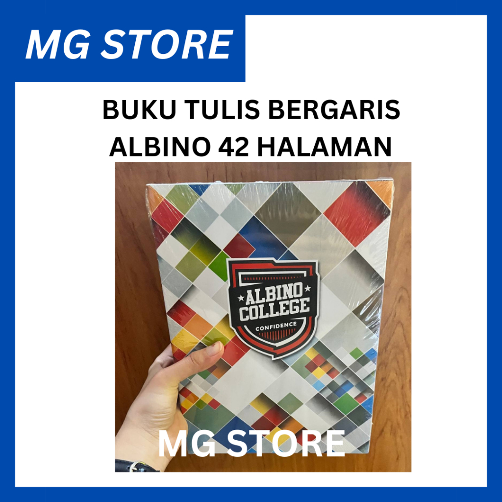 

BUKU TULIS BERGARIS ALBINO 42 HALAMAN UKURAN PANJANG
