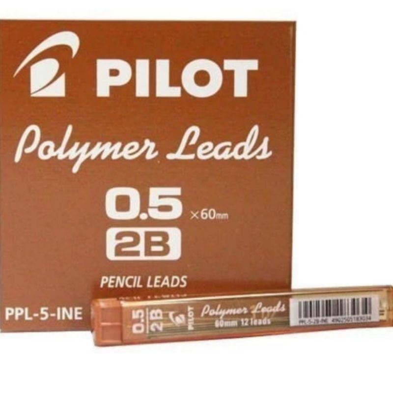 

Isi pensil mekanik 2B PILOT 0,5 mm per tube/ Refill isi pensil mekanik 2B 0,5 mm
