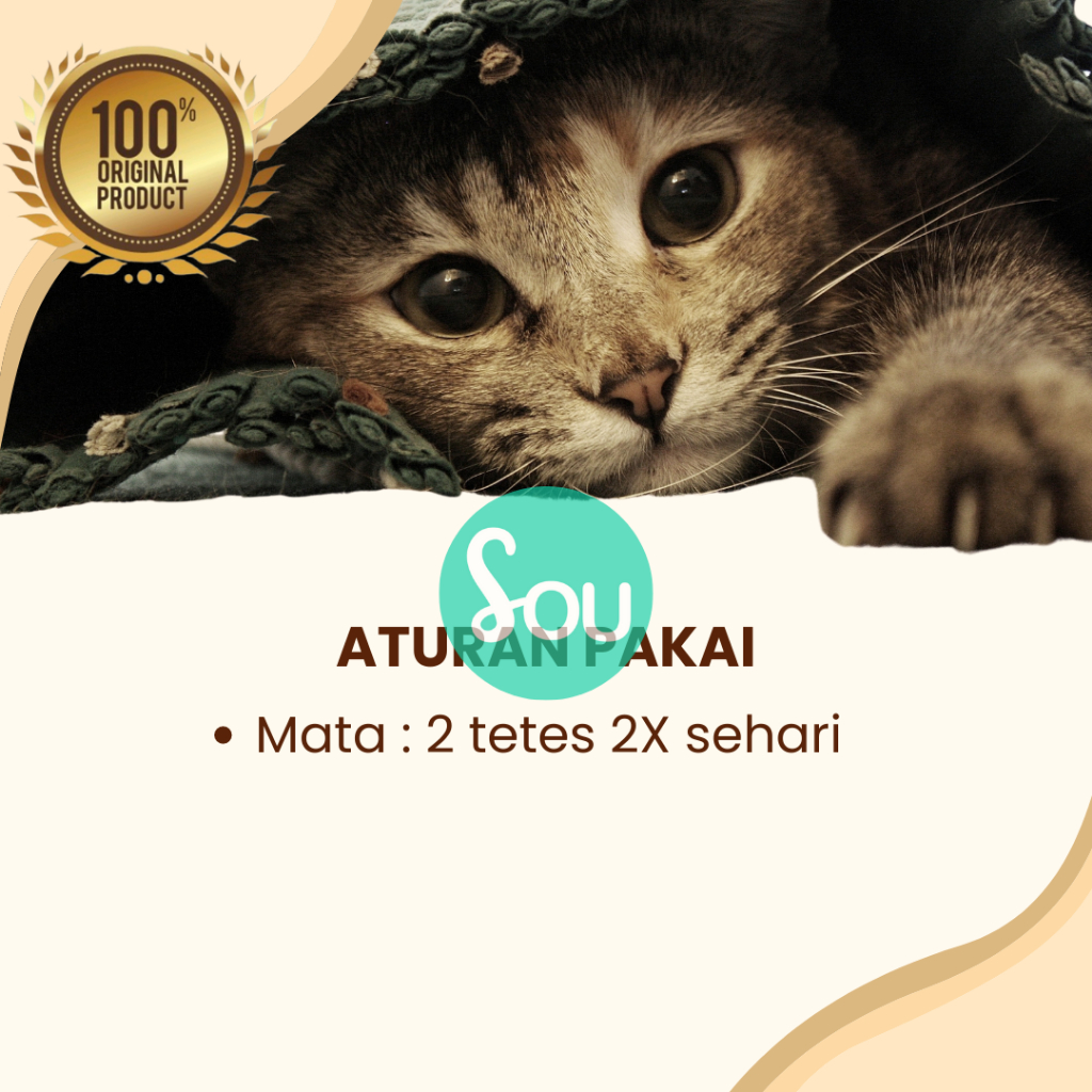 Obat Tetes Mata Kucing Kelinci Anjing Mata Iritasi Mata Belekan Eye