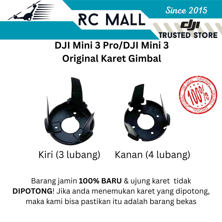 Karet Gimbal DJI Mini 3 Pro Mini 3 Gimbal Shock Absorbing Dampener