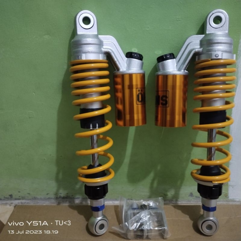 shock belakang Ohlins original ukuran 330mm 340mm