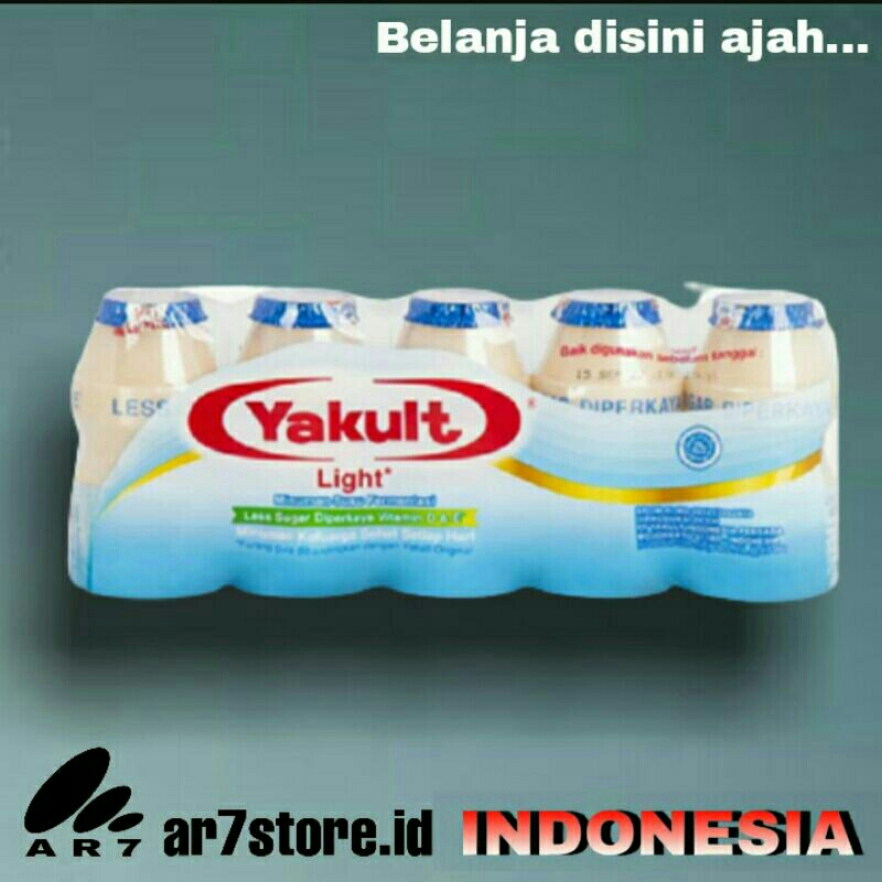 

YAKULT LESS SUGAR 1 pack isi 5 pcs