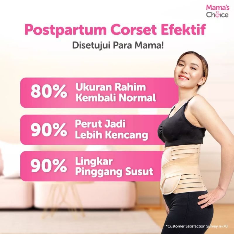 Mama's Choice Post Partum Corset - Korset Melahirkan