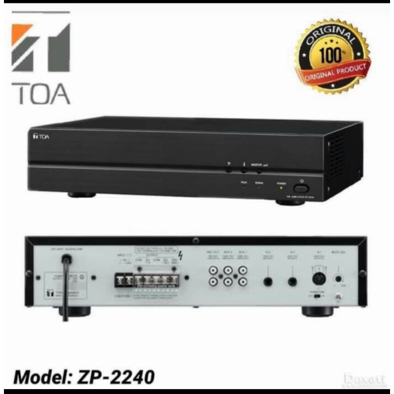 Amplifier Toa ZP 2240 240 watt