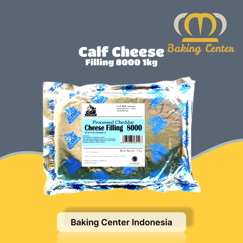 

Calf Cheese Filling 8000 1kg - Isian Keju Krim Calf 8000 1kg