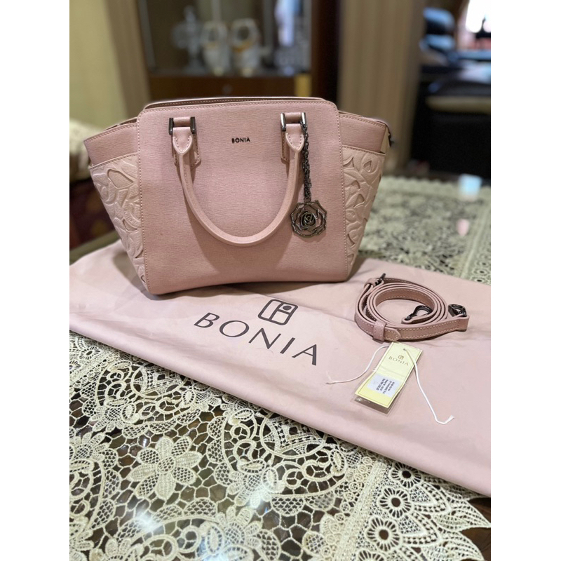 PRELOVED Tas BONIA FLOWER original 100% LIKE NEW