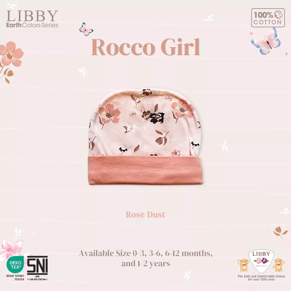 Libby topi bulat