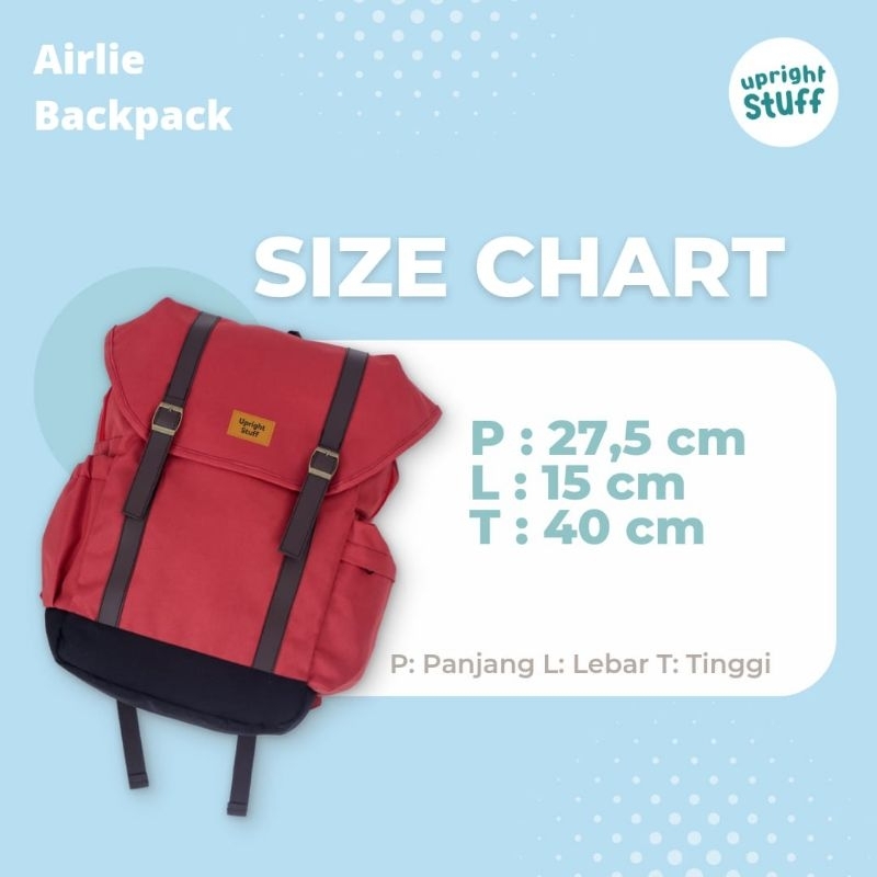 AIRLY BACKPACK BY UPRIGHT