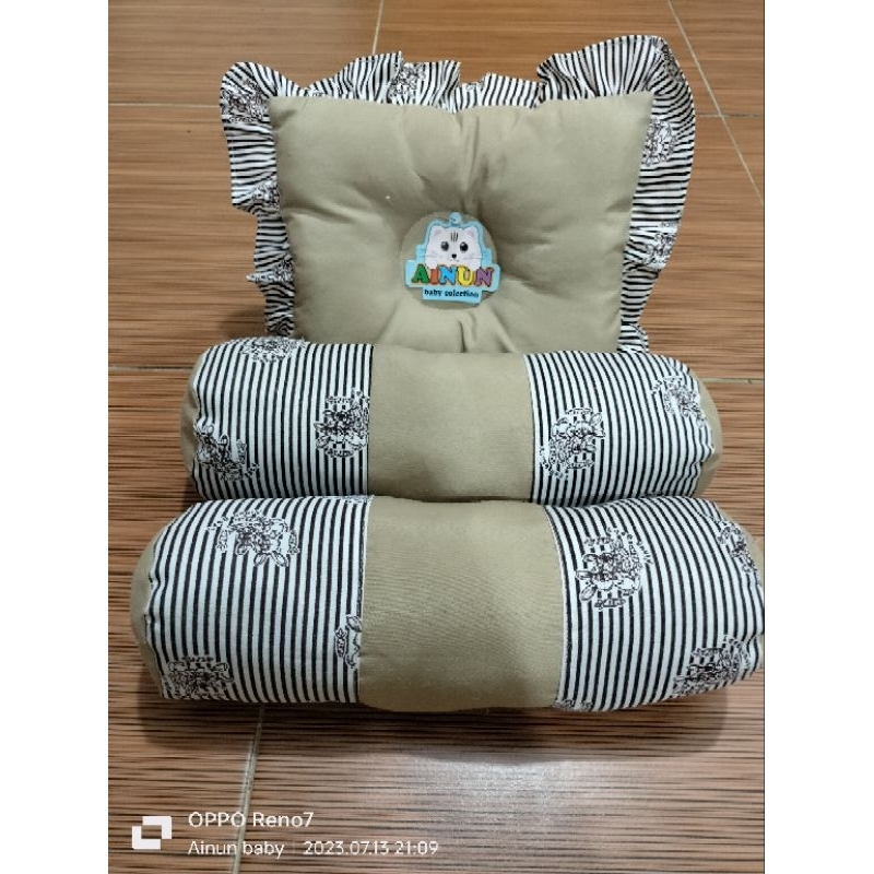 Bantal Peyang Bayi Dan Guling Bayi Batal Pakai Renda