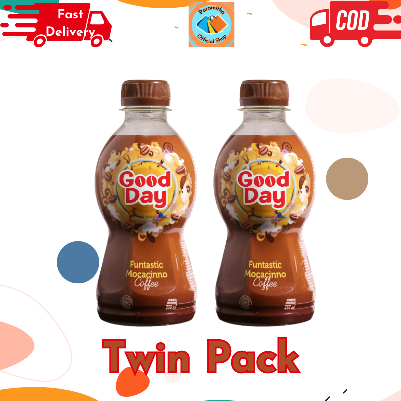 

Good Day Funtastic Mocacinno Kopi Ready To Drink 250 ml Twin Pack Dapat 2 Pcs