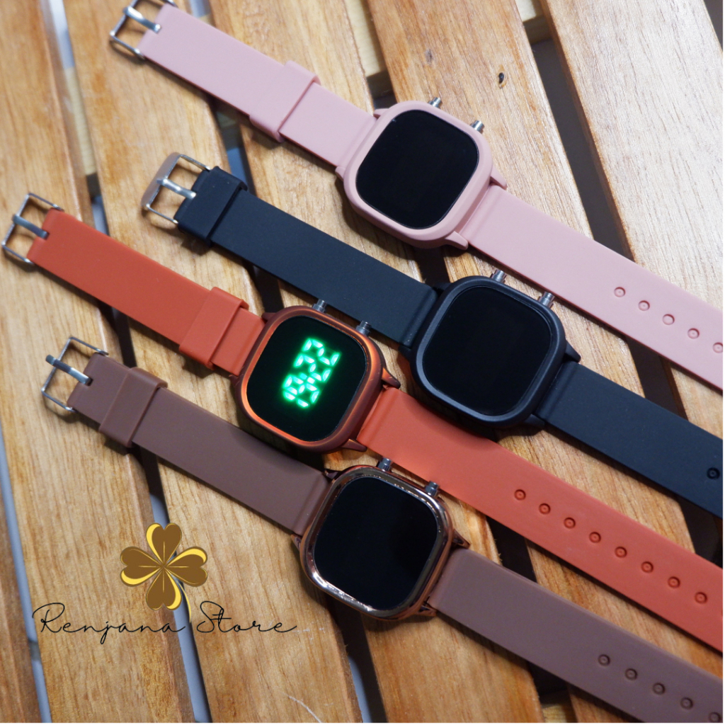 Jam Tangan Wanita Digital Santai Led Nautilus Jinshengsi JSS-3637