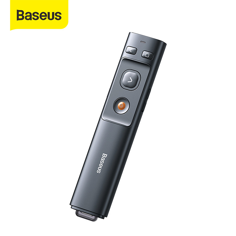 BASEUS WIRELESS PRESENTER POINTER PEN REMOTE CONTROL LASER POINTER PEN