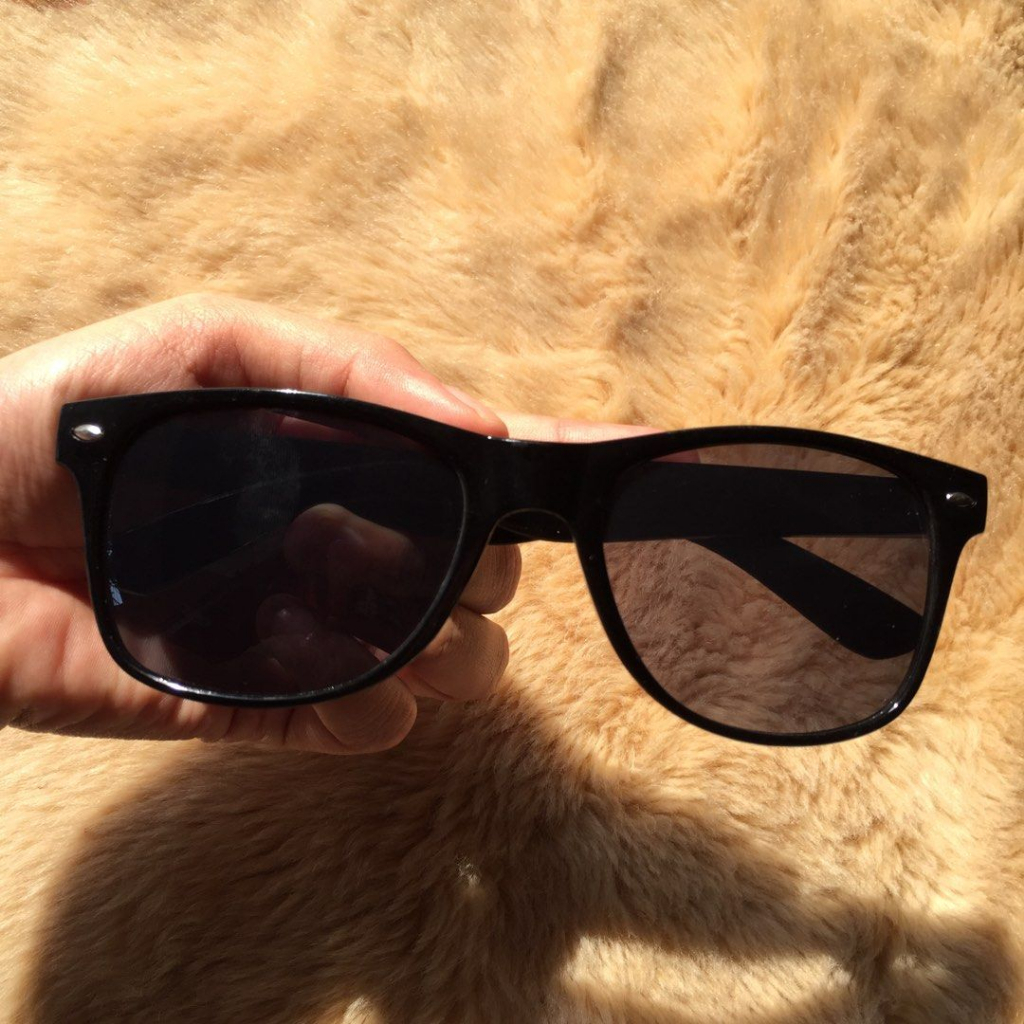 Wayfarer small Kacamata hitam unisex d frame square raybann sunglasses robert pattinson