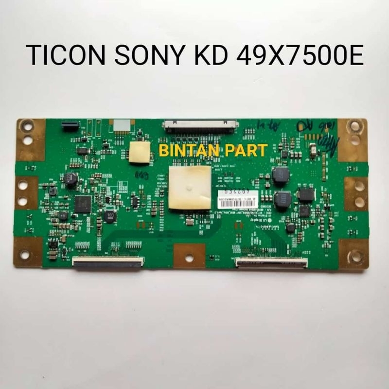 TICON TCON TIKON BOARD TV LED SONY KD 49X7500E 49X7500 ORIGINAL