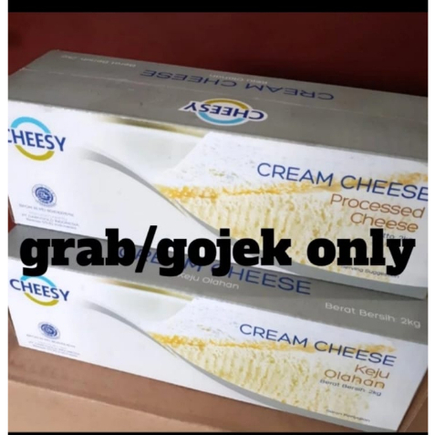 

cheesy cream cheese 2kg krim keju