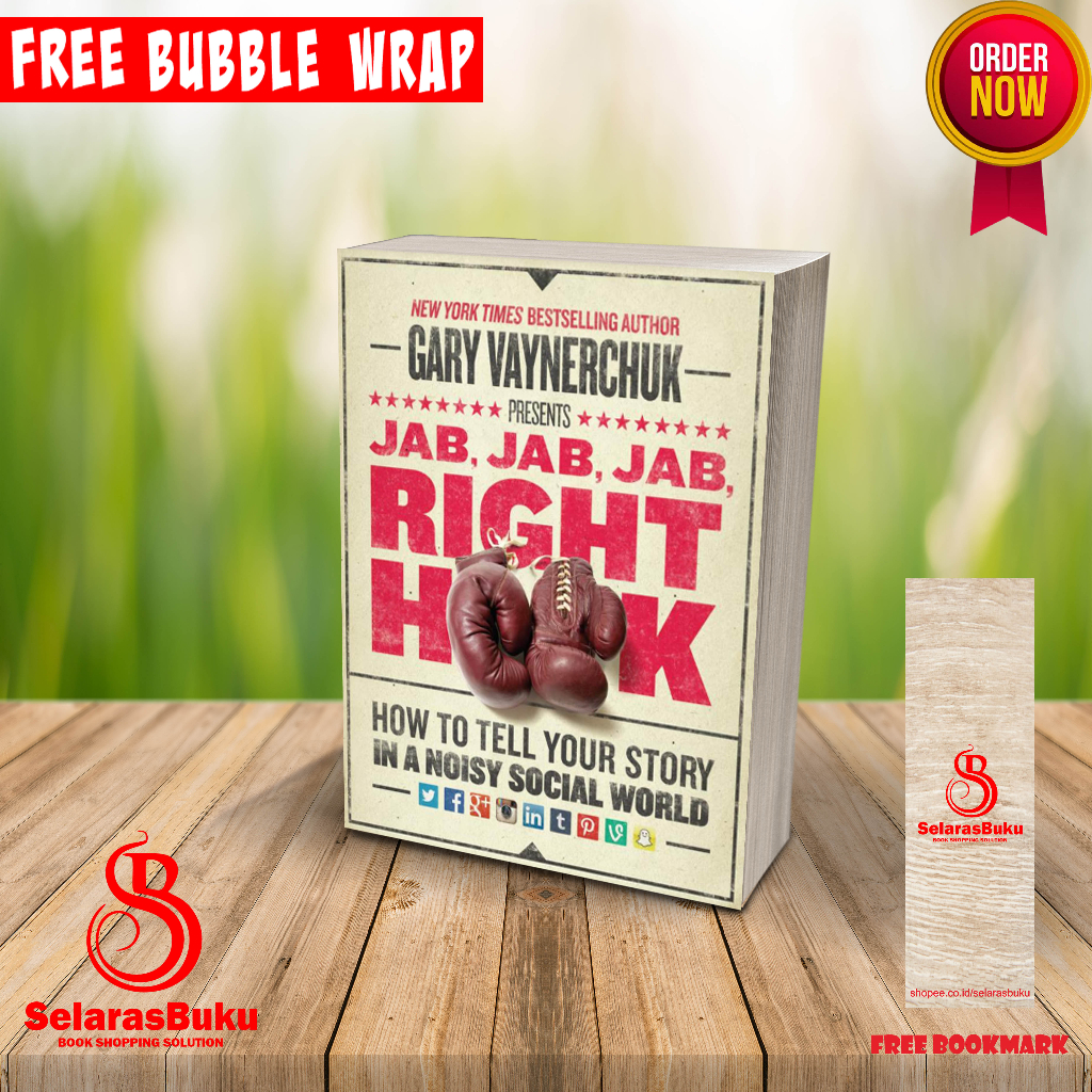 (ENGLISH) Jab, Jab, Jab, Right Hook How to Tell Your Story in a Noisy Social World by Gary Vaynerchuk