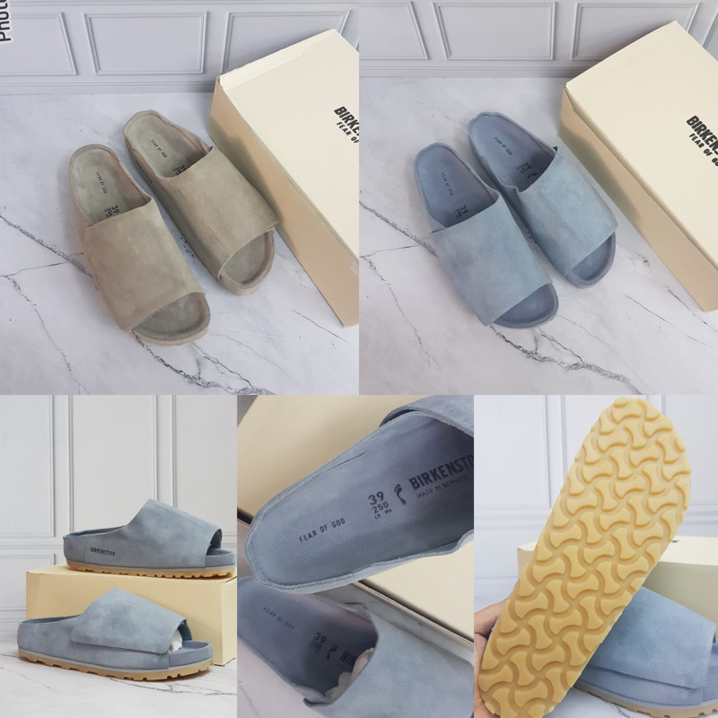 TERMURAH Sendal Birkenstock Loz Feliz X Fear of God Unisex Premium Grade Original / Sandal Jepit Pri