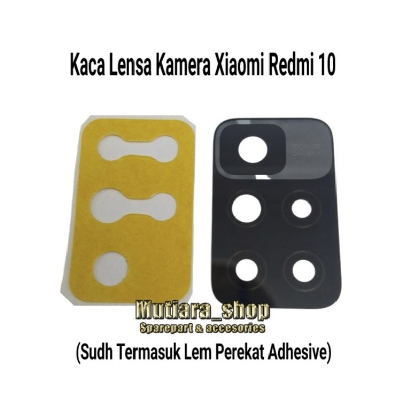 Kaca Kamera Xiaomi Redmi 10 | Kaca Lensa Belakang Xiaomi Redmi 10