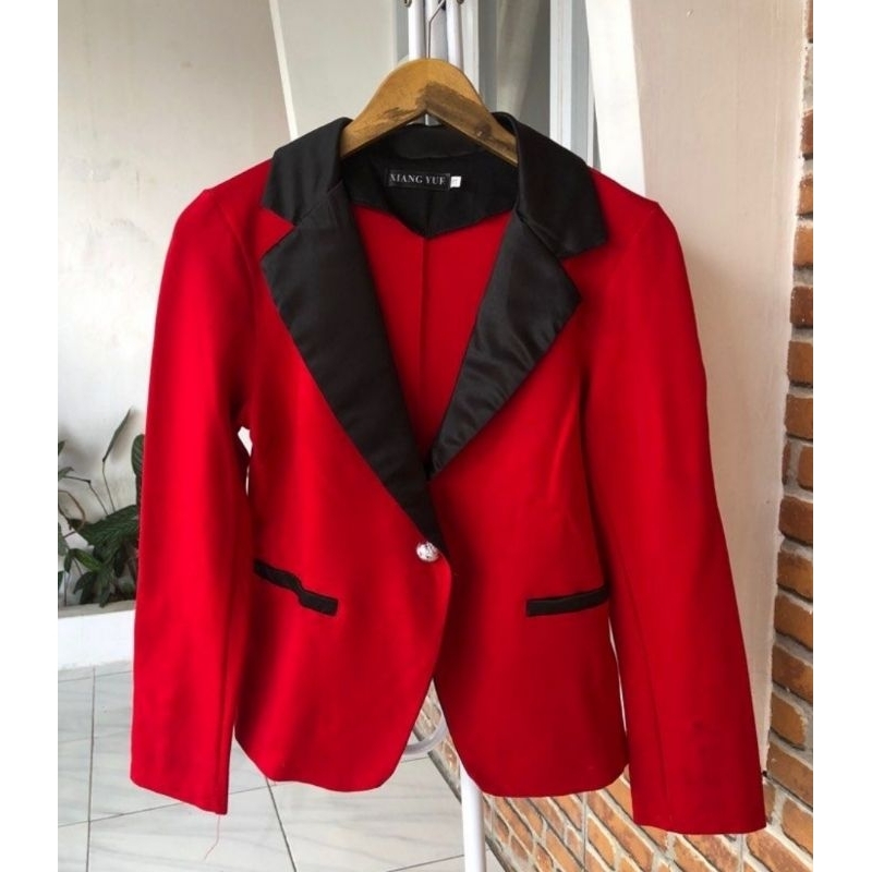 costume blazer mirip kakegurui cosplay jabami yumeko