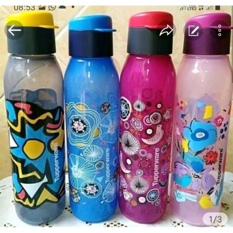 (ORIGINAL TUPERWARE) Fancy Bottle 500ml