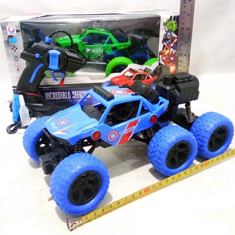 Bisa Cod || Mobilan RC off road Ban 6 bisa keluar asap