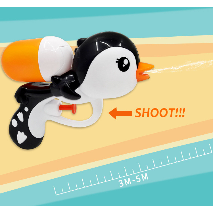 Mainan Tembak air bebek penguin lucu, Cute Water gun,tembak air kecil