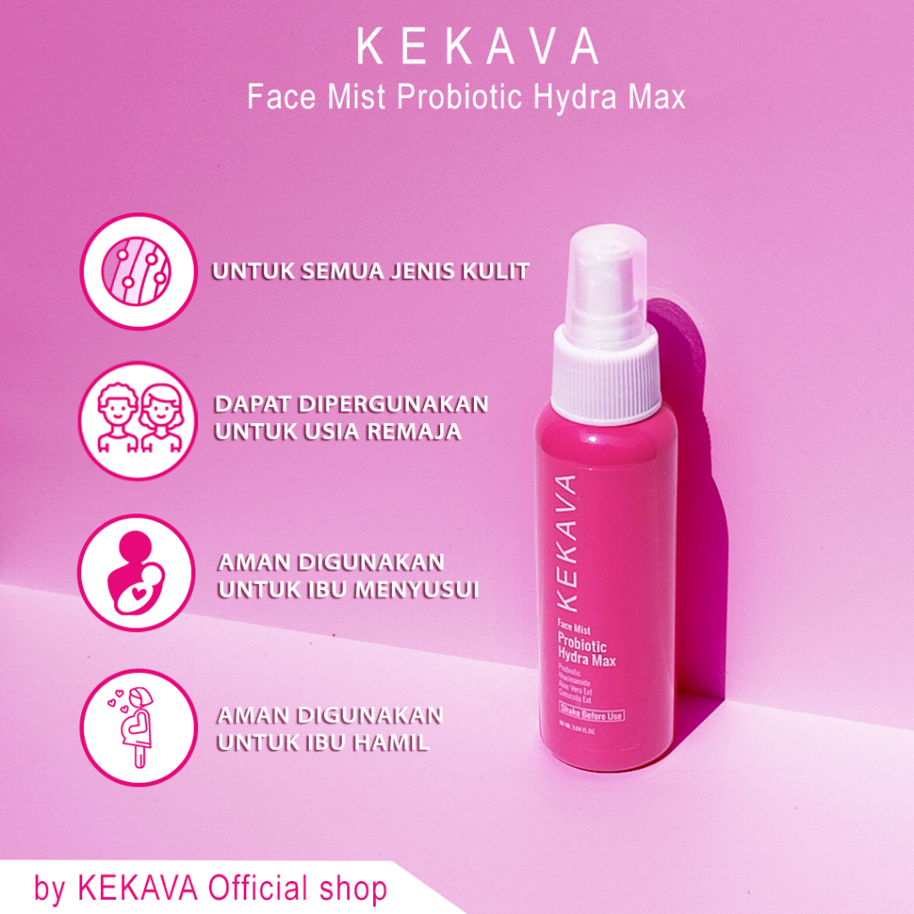 KEKAVA BPOM Face Mist Probiotic Hydra Max