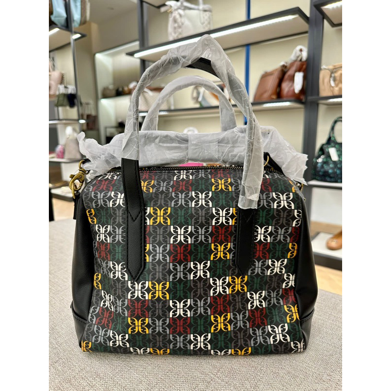 Fsl Sydney Satchel Black multi