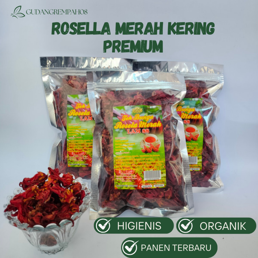 

ROSELA MERAH KERING PANENAN TERBARU