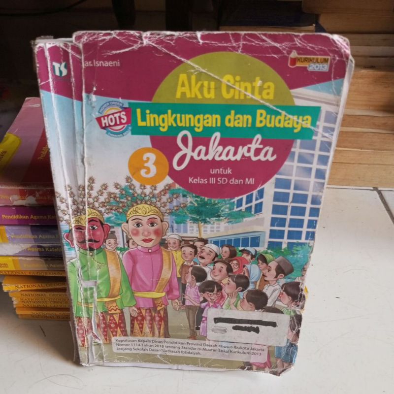 AKU CINTA LINGKUNGAN JAKARTA SD KELAS 3