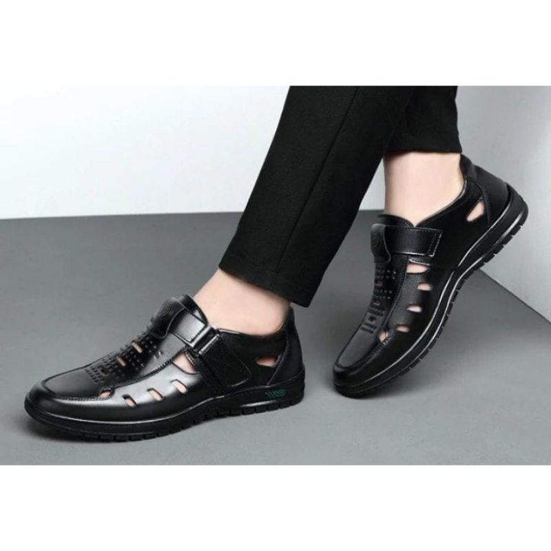 sepatu kulit pria casual jihoo jardino premium