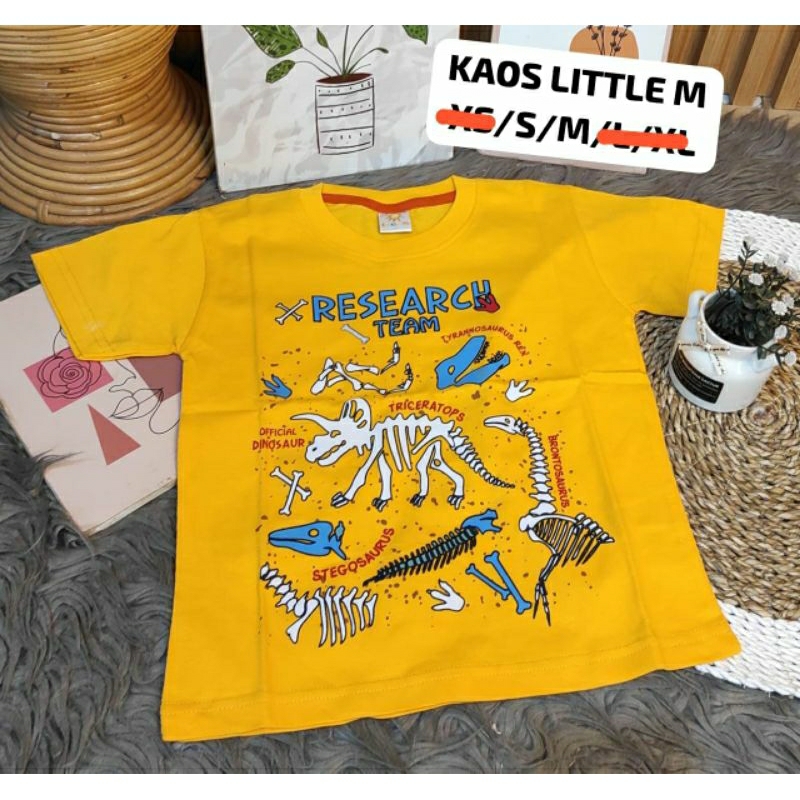 Kaos baju anak little m ori / baju anak branded matahari
