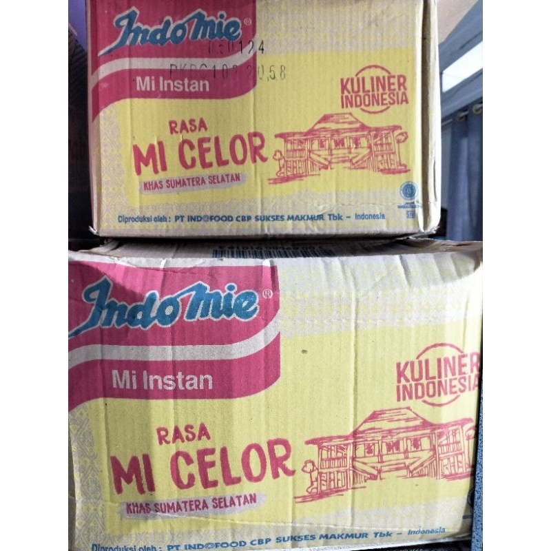 

1 DUS INDOMIE CELOR KHAS PALEMBANG (SUM-SEL)