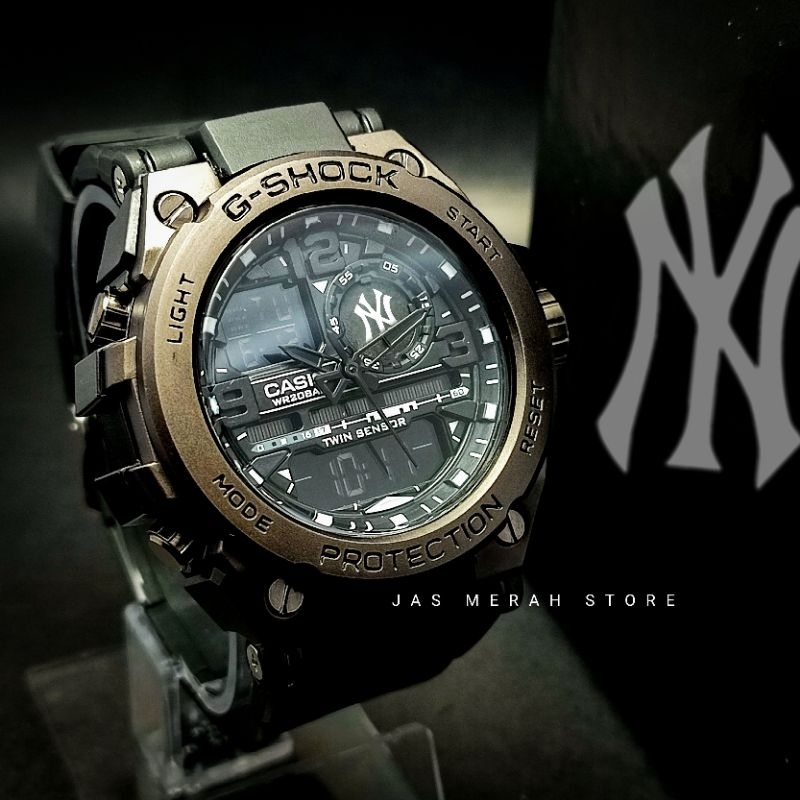 Jam Tangan NY New York X G Shock GST Black