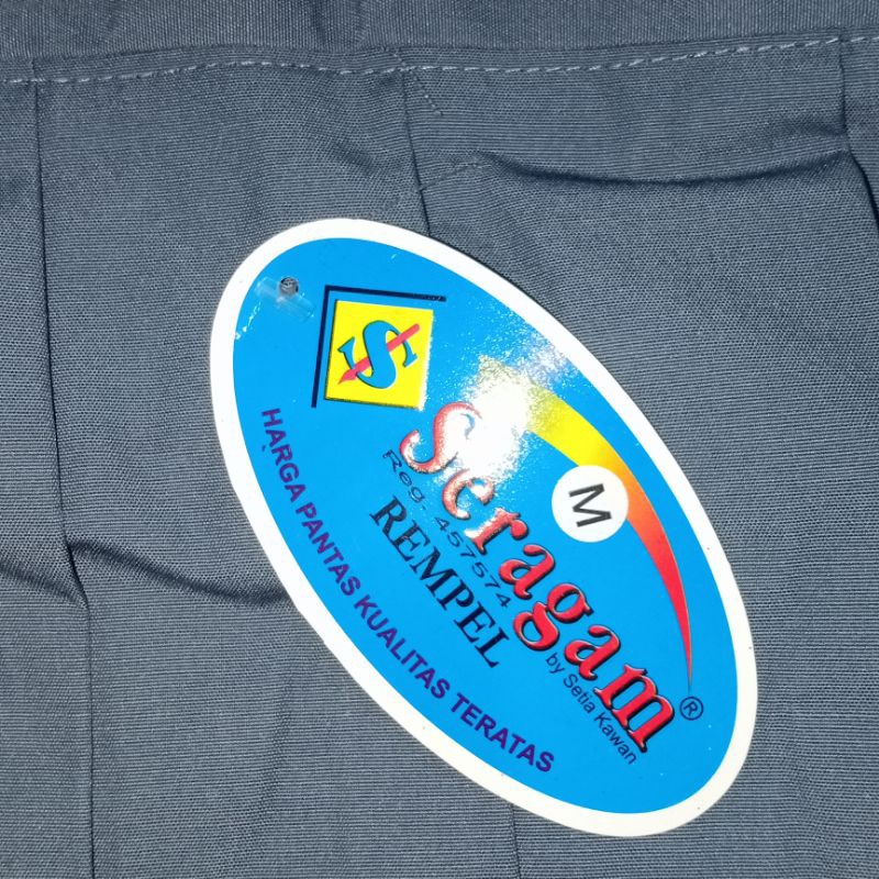 Rok rempel SMA abu-abu merk Seragam