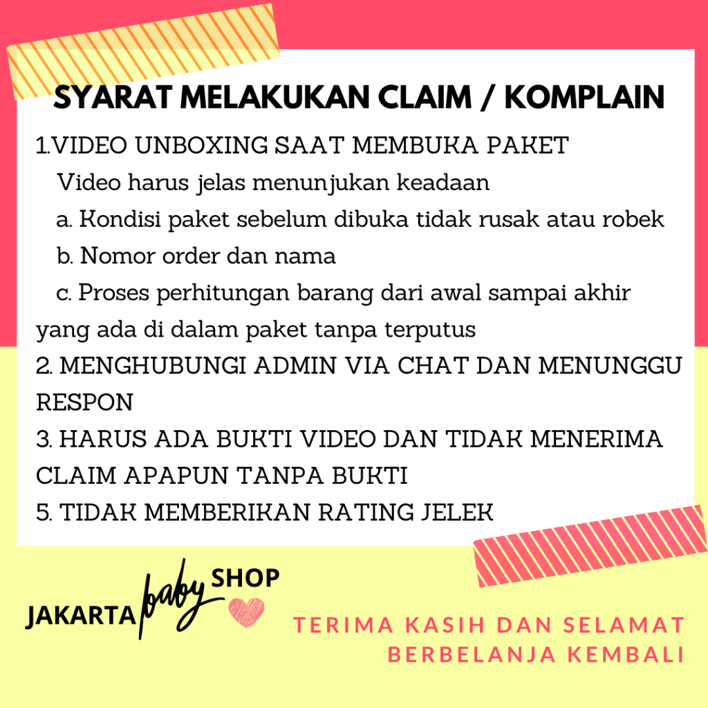 JARIK WARNA WARNI IBU HAMIL KATUN 120X180CM 350200