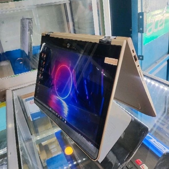 Laptop Lipat 360 Ram 8Gb Touchscreen Layar Sentuh Hp x360 Core i3 Netbook Like New Second Bergaransi