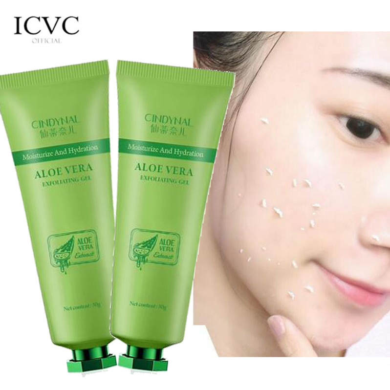 EXFOLIATING GEL ALOEVERA Perontok Daki Cindynal 30ml