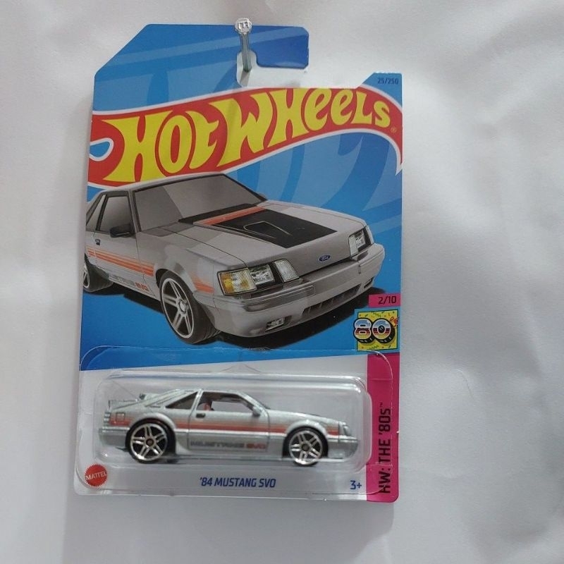 hot wheels 84 mustang svo