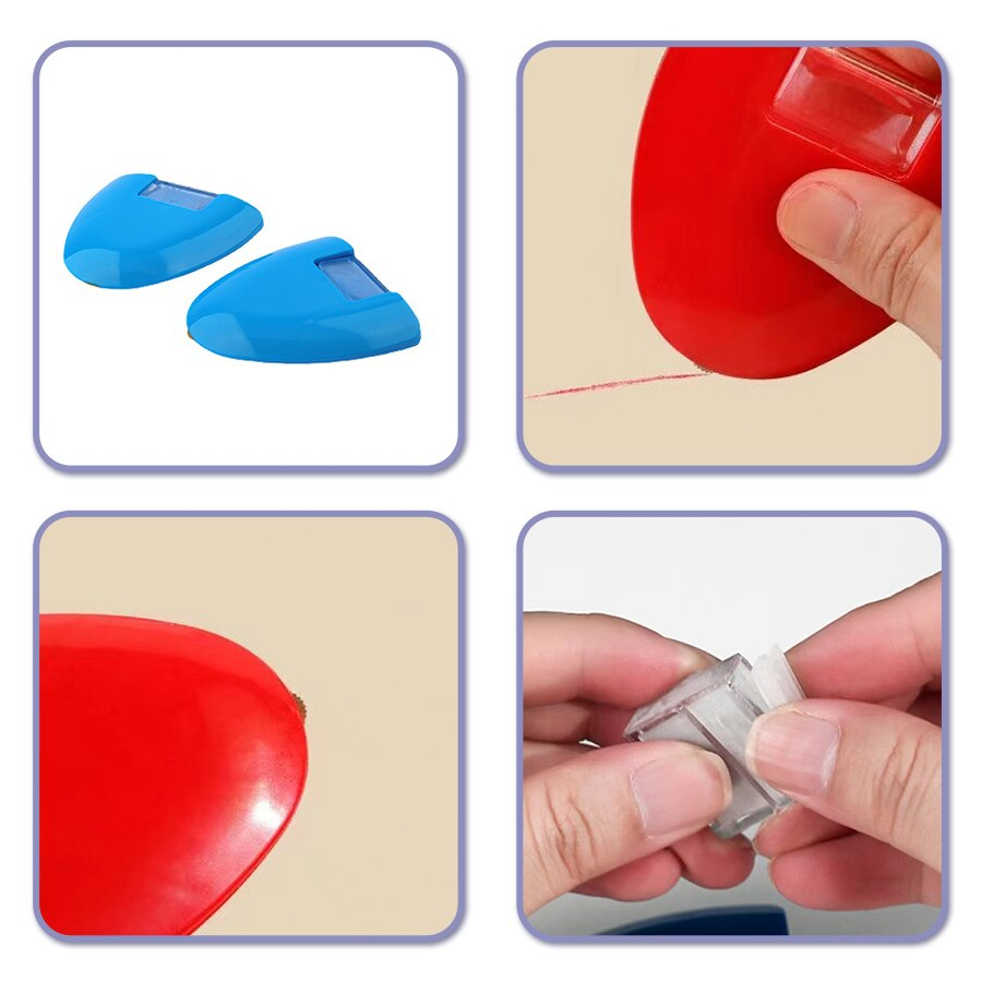 Tailor Chalk Wheel Penanda Jahit Kapur Penanda Kain Pola Beroda Bahan DIY Tool