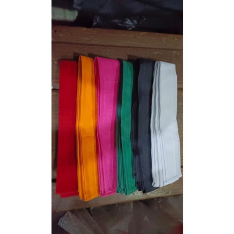 Sabuk Polos Tanpa Bet/ Sabuk Bela diri/ Sabuk Polos Pencak Silat
