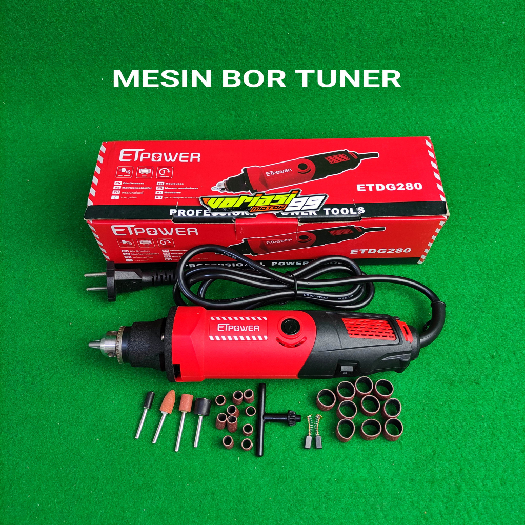 Mesin Bor Tuner Alat Porting Et Power Mini Die Grinder Tunner Tuner Cuner