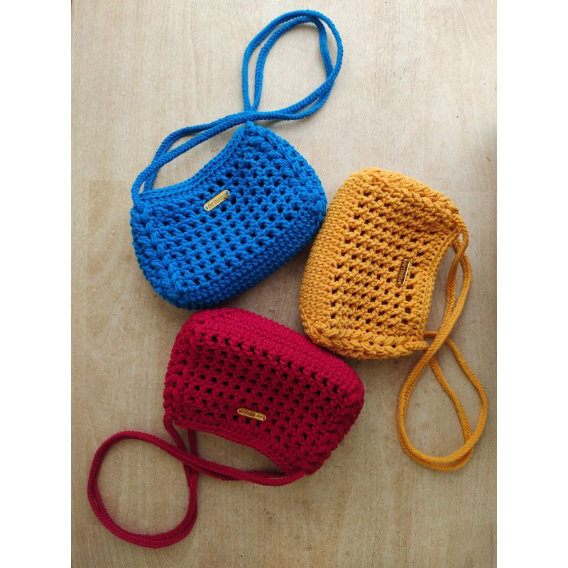 ARTIVINA crochet NET bag