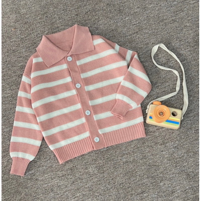 Cammie Cardi Stripe / Cardi Stripe anak / Cardi Rajut Anak