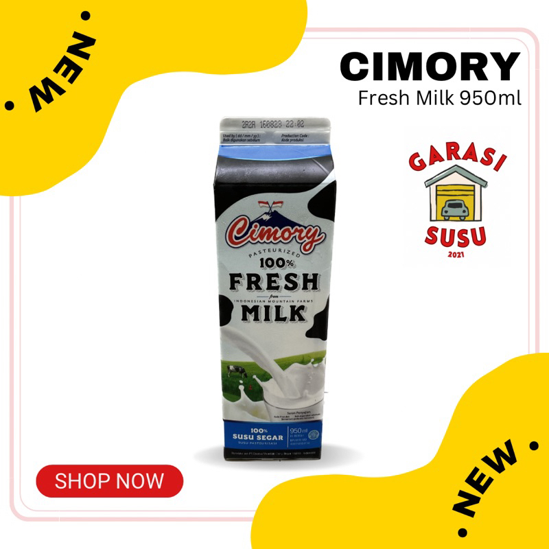 

SUSU CIMORY FRESH MILK PLAIN 950 ML FULL CREAM MURAH BEKASI